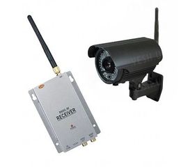 Комплект из беспроводной уличной камеры LIA40 на 2.4 Ghz + приёмник видеосигнала (на выбор), дальностью до 700 метров (модель LIA40W kit), фото 1