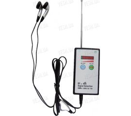 Портативный детектор поля для поиска беспроводных радио жучков и камер EST-101D, фото 1