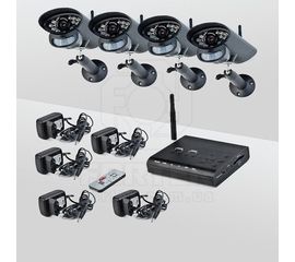 Комплект беспроводного видеонаблюдения Smartwave WDK-S02x4 KIT, фото 1