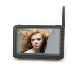 Беспроводной портативный монитор 5&quot; c детектором движения (8 каналов) 2.4Ghz HD DVR, фото 1