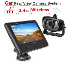 Беспроводной портативный монитор 7&quot; TFT 2.4Ghz с камерой заднего вида (ИК Vision), фото 1