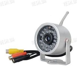 Отдельная цифровая беспроводная влагозащитная Wi Fi радио видеокамера 2.4 Ghz с 30 ИК светодиодами подсветки (модель WN-30), фото 1