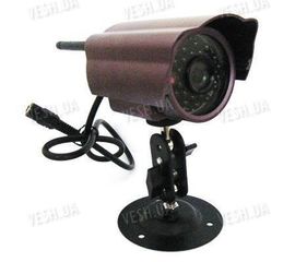 Отдельная цифровая 420 TVL беспроводная уличная Wi Fi радио видеокамера ночного виденья 2.4 Ghz с 24 ИК светодиодами (модель CRK-58), фото 1