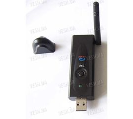 Портативный USB 4-х канальный мини приёмник сигналов от беспроводных радио видеокамер 2.4 Ghz в виде флешки для ноутбуков (модель WR-730), фото 1