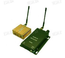 Одноканальный 1.5 W комплект беспроводной передачи видео на частоте 1.2 Ghz на расстояние до 1200 метров (ТХ 1500 B), фото 1