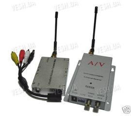 4-х канальный 4 W комплект беспроводной передачи видео на частоте 1.2 Ghz на расстояние до 2500 метров (ТХ 4000 А), фото 1