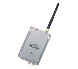 Бюджетный 4-х канальный приёмник видеосигнала беспроводных видеокамер стандарта 2.4 Ghz c AV выходом (модель KY-24GR01), фото 1