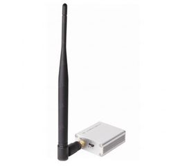 Мощный отдельный 4-х канальный 1W беспроводный передатчик видеоcигнала на частоте 2.4 Ghz на расстояние до 1 км (модель KT-801), фото 1