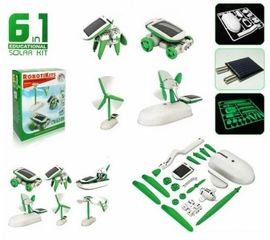 Игрушка-конструктор на солнечной батареи, фото 1