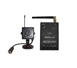 Новый цифровой комплект беспроводного видеонаблюдения 540 TVL для внутренней установки c детектором движения и записью на SD карту памяти, дальностью до 500 метров (модель KENVS B02kit). НЕ ИМЕЕТ АНАЛОГОВ в УКРАИНЕ!!!, фото 1