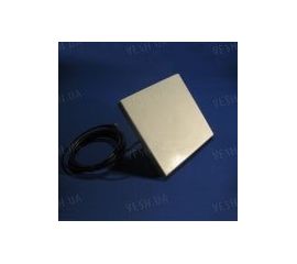 Плоская панельная направленная антенна 15 dbi с углом направленности 30 градусов, 3 метрами кабеля и SMA разьёмом для беспроводных камер и Wi Fi устройств (мод. АП-15), фото 1