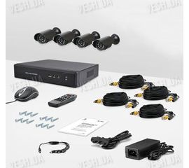 Комплект видеонаблюдения CnM Secure DCK-1004H KIT, фото 1