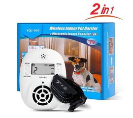 2 в 1 беспроводной забор для собак + отпугиватель насекомых и мышей для дома PET YQJ-907, фото 1