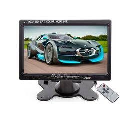 Автомобильный монитор 7 дюймов для камеры заднего вида Podofo K0106, 1024х600, AV, VGA, HDMI, фото 1