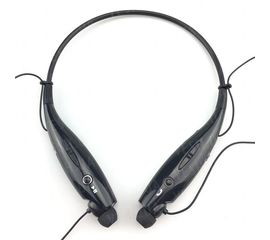 Bluetooth наушники гарнитура, одевающиеся на шею Heonyirry HBS-730, черные, фото 1