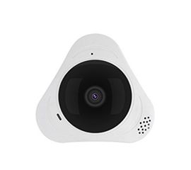 Панорамная wifi камера 360 рыбий глаз Unitoptek EC-P02, беспроводная, белая, фото 1