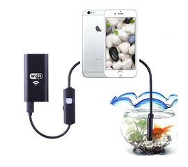 Эндоскоп для смартфона wifi беспроводный Kerui ES-8, 2 Мп, 1 метр, 8 мм диаметр, 500 мАч, фото 1