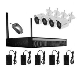Комплект видеонаблюдения беспроводной на 4 камеры Longse WIFI 3604-2Mp Kit 4, 300 метров, 2 Мп, FullHD 1080P, фото 1