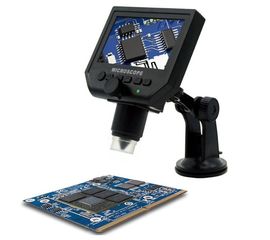 Микроскоп для пайки с 4.3&quot; LCD экраном GAOSUO P-600 c увеличением 600 X, фото 1