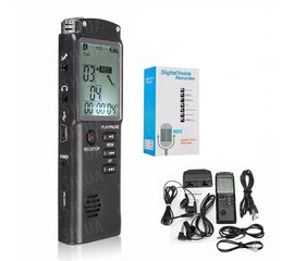 Портативный цифровой диктофон DOITOP T-60, VAS 8 Гб MP3 стерео аккумуляторный, фото 1