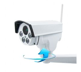 Уличная 4G 3G камера видеонаблюдения Unitoptek NC947G-EU, поворотная PTZ, 2 Мп, FullHD 1080P, фото 1