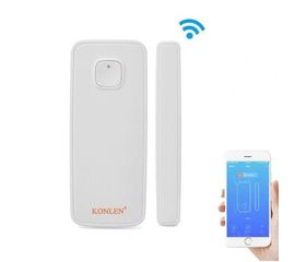 Умный wifi датчик открытия двери или окон Konlen KL-WD001, Iphone &amp; Android App, фото 1