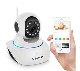 Wifi камера видеонаблюдения поворотная Vstarcam C25 wip, 1 Мп, 720P, PTZ, App, фото 1