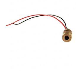 Красный лазерный модуль. Красный лазер 5mW (6мм, 3.5 - 4.5V), фото 1