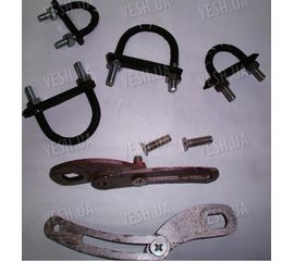 Усилитель дропаутов вилки для мотор колеса электровелосипеда, фото 1