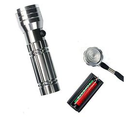 Ультрафиолетовый фонарь Silver 3 в 1 15-LED с лазерной указкой, фото 1