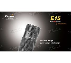 Фонарь Fenix E15 (Cree XP-E LED , 140лм, 1xCR123), фото 1