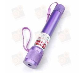 Фиолетовая лазерная указка 20мВт (фокусируемая), фото 1