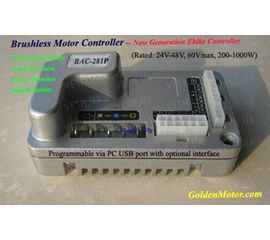 Контроллер 50А 36В до 1000Вт к моторам BLDC серия BAC-281P, фото 1