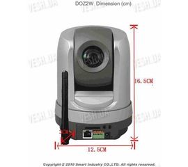 Беспроводная Wi-Fi цветная IP web камера H.264 SONY CCD 27x PTZ, фото 1