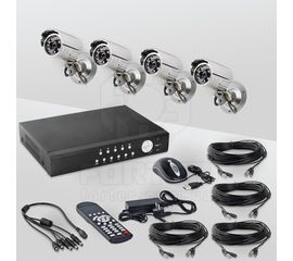 Комплект видеонаблюдения «установи сам» Eif systems DVK-3004KIT PRO, фото 1