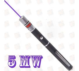 Фиолетовая лазерная указка 5мВт, фото 1