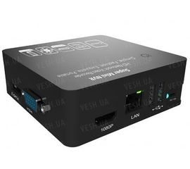Мини цифровой сетевой видеорегистратор KN6200 Onvif 2.0 H.264 4CH 1080P mini NVR для систем IP наблюдения 4 канала, фото 1