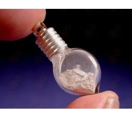 Лунная пыль настоящая 50 миллиграм - кулон сердце, фото 1