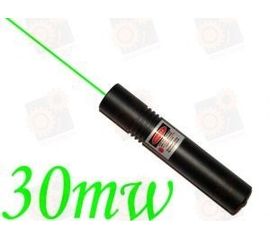 Профессиональная зеленая лазерная указка 30мВт, фото 1