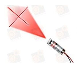 Лазерный модуль с фокусировкой (крест) 40мВт, фото 1