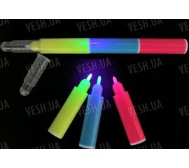 Диско маркер ультрафиолетовый (Зеленый, Синий, Красный цвет), фото 1