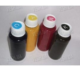 CMYK чернила для струйного принтера видимые при обычном свете и светящиеся в UV, фото 1