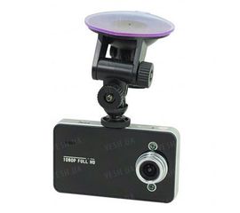 Бюджетный FULL HD 1080P автомобильный регистратор высокого разрешения 1920х1080@25fps, 2.7 дюймовым LCD экраном и поддержкой памяти до 32 Gb (мод. K6000), фото 1