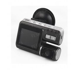 HD 720P автомобильный видеорегистратор высокого разрешения 1280х720@25fps с выносной камерой, 2.0&quot;LCD дисплеем и G-сенсором с поддержкой памяти до 32 Gb (мод. CCA0204), фото 1