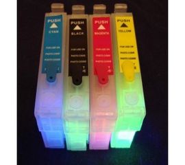 Картридж EPSON T1301, T1302, T1303, T1304 с невидимыми чернилами УФ UV (светятся в ультрафиолете), фото 1