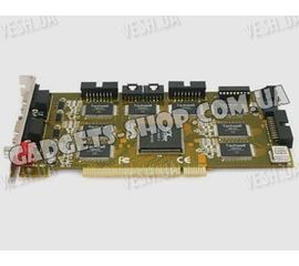 32-х канальная H.264 компьютерная PCI плата видеозахвата для CCTV камер + 8 звуковых канала (200 fps), фото 1