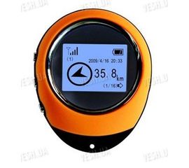 Портативный ручной мини GPS компас навигатор с LCD экраном для туристов и путешественников, фото 1