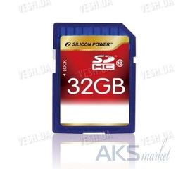 SD карта памяти Silicon Power SDHC 32GB Class 10, фото 1