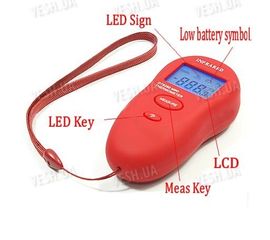 Портативный инфракрасный бесконтактный LCD цифровой термометр (модель DT-8260), фото 1