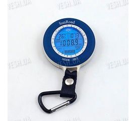 Цифровая портативная многофункциональная метеорологическая станция с функцией рыбного барометра – прекрасный гаджет для любителей рыбалки, фото 1